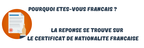 certificat nationalite française
