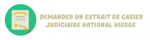 Demande d'un extrait de casier judiciaire vierge en ligne