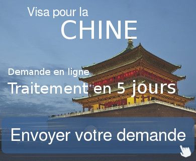 demande visa chine