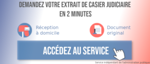 Demande d'un extrait de casier judiciaire vierge en ligne