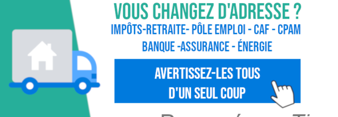 Service public déménagement changement d'adresse