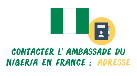 adresse ambassade Nigeria