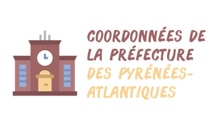 coordonnées préfecture Pyrénées-Atlantiques