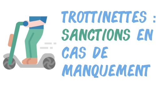 Sanction en cas de manquement aux règles de circulation en trottinette